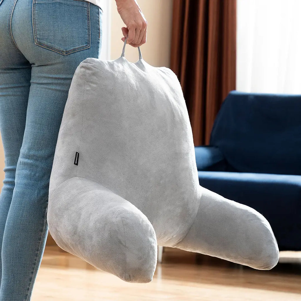 Almohada de Lectura con Apoyabrazos Huglow InnovaGoods – Máximo Confort