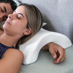 Almohada Cervical Viscoelástica para Parejas | Confort y Descanso Cozzy InnovaGoods
