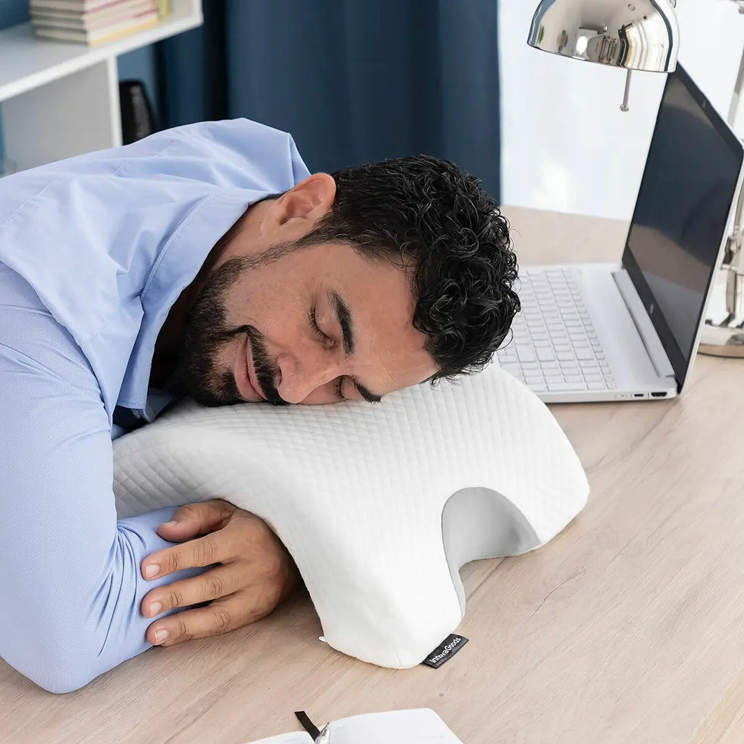 Almohada Cervical Viscoelástica para Parejas | Confort y Descanso Cozzy InnovaGoods