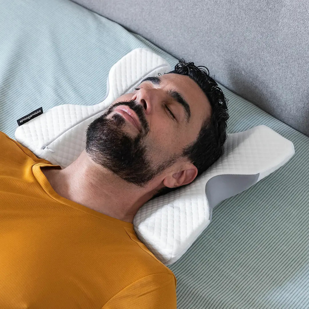 Almohada Cervical Viscoelástica para Parejas | Confort y Descanso Cozzy InnovaGoods