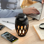 Altavoz Inalámbrico Bluetooth con LED Efecto Llama y Sonido Envolvente Spekkle InnovaGoods
