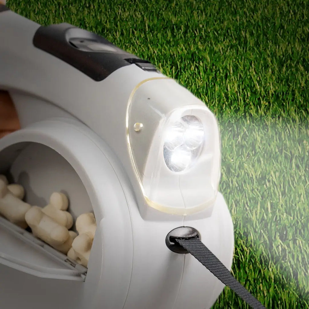 Correa Retráctil para Perros 6 en 1 con Accesorios Integrados Leashic InnovaGoods