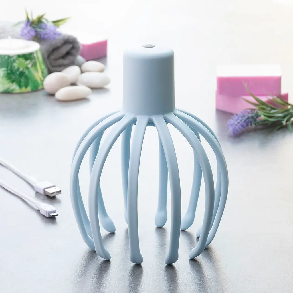 Masajeador de Cabeza Recargable para Relajación y Alivio del Estrés | Helax InnovaGoods