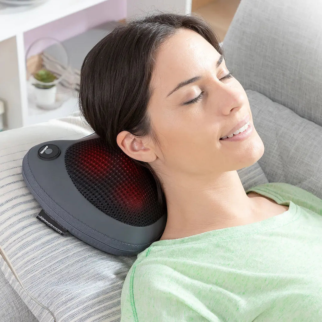 Masajeador Shiatsu Compacto Shissage – Masaje Eléctrico Cervical y Espalda con Calor