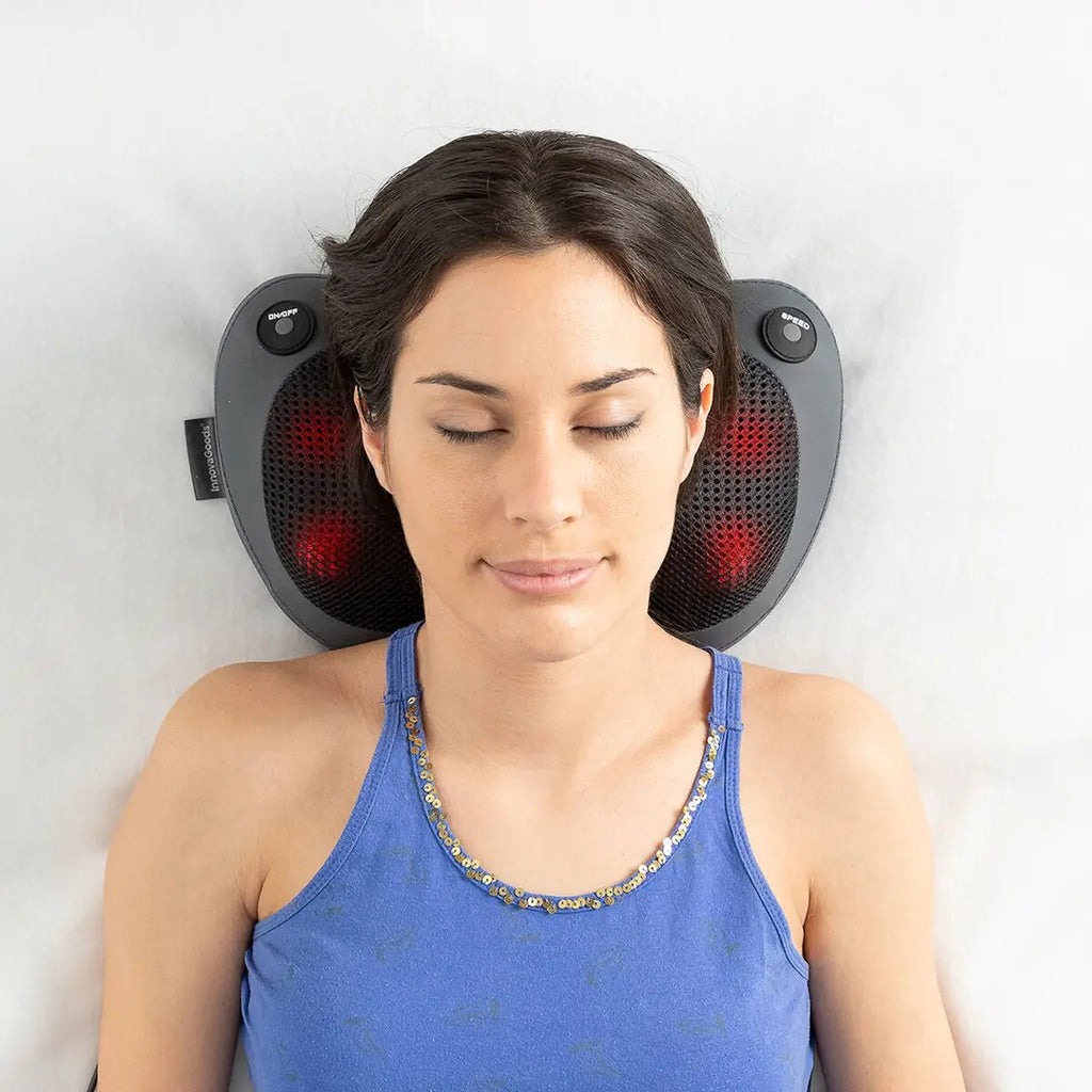 Masajeador Shiatsu Compacto Shissage – Masaje Eléctrico Cervical y Espalda con Calor