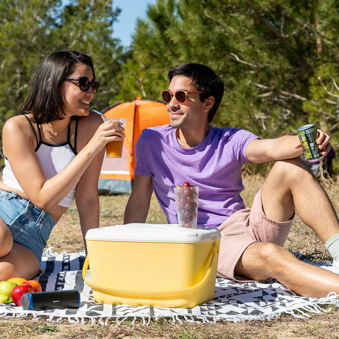 Nevera Portátil Rígida InnovaGoods 15 L – Ideal para Playa, Camping y Viajes