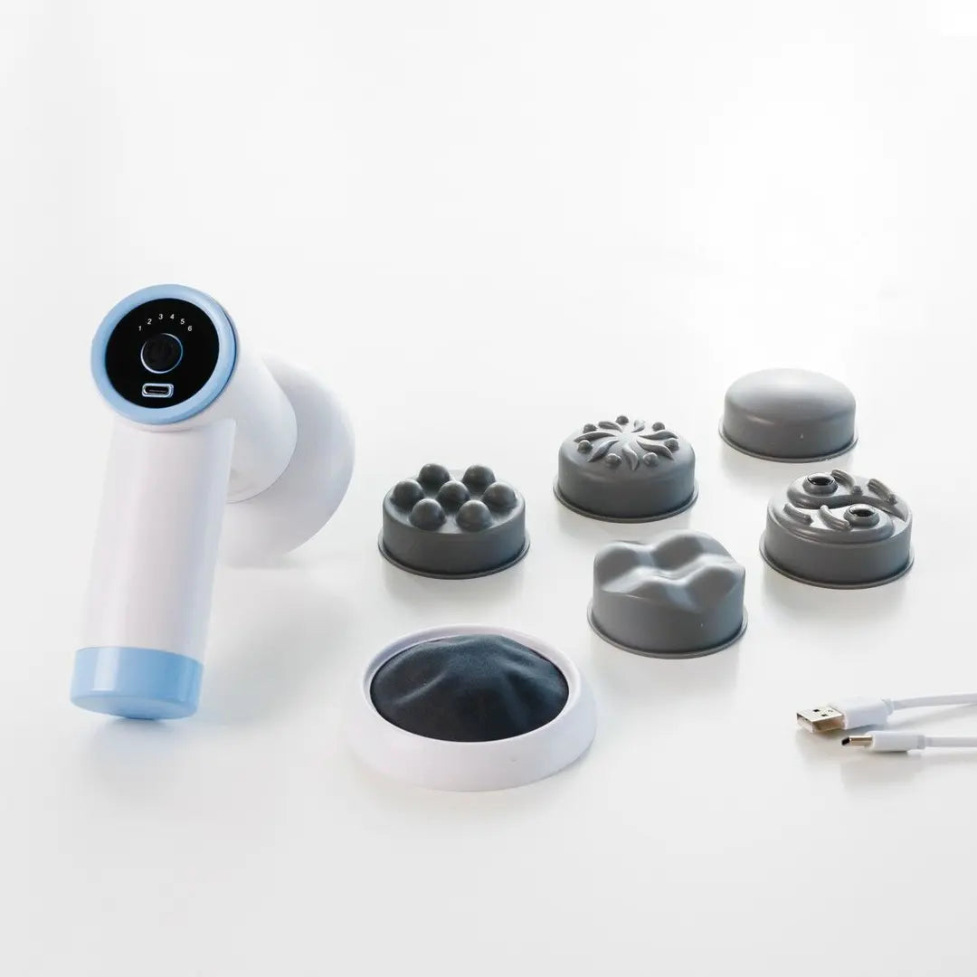 Pistola Masajeadora Anticelulítica 6 en 1 Recargable – CellyGun InnovaGoods